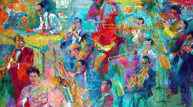 LeRoy Nieman Pulled Together a Dream Band for His Epic Portrait of Jazz Greats