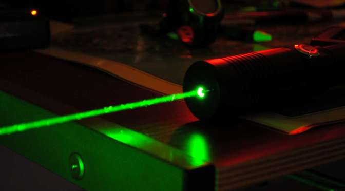 HOW DOES THE FBI CATCH PEOPLE WHO SHINE LASERS AT AIRPLANES?
