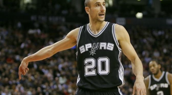 Manu Ginobili Got Kneed in the Groin Last Night and Had to Undergo Testicular Surgery