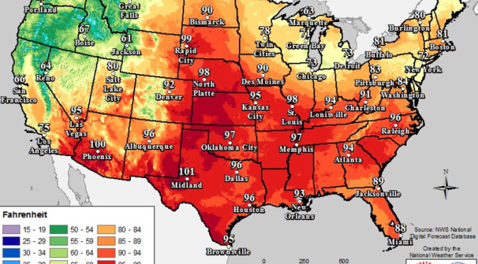 A Massive Heat Dome Will Smash Records Across the US This Weekend