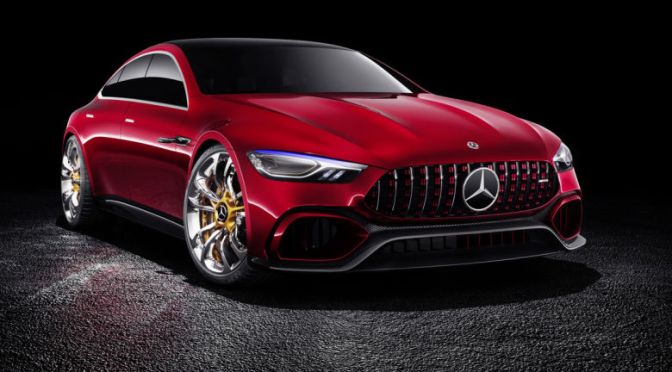 MERCEDES PUTS THE PORSCHE PANAMERA IN ITS CROSSHAIRS WITH THE 805-HP AMG GT CONCEPT
