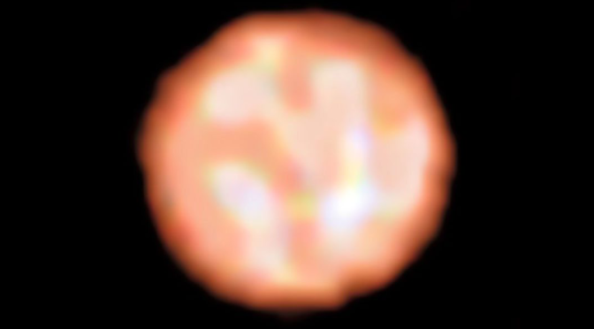 Remarkable Image Captures Surface Details of a Dying Star Located 530 Light-Years Away