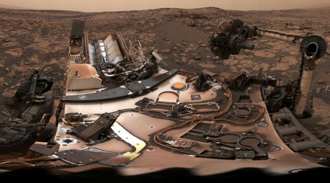 NASA’s Curiosity Rover Takes a Stunning Selfie Under Dusty Martian Skies