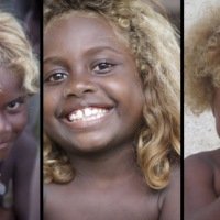 Meet the Melanasians; the world’s black people with blond hair
